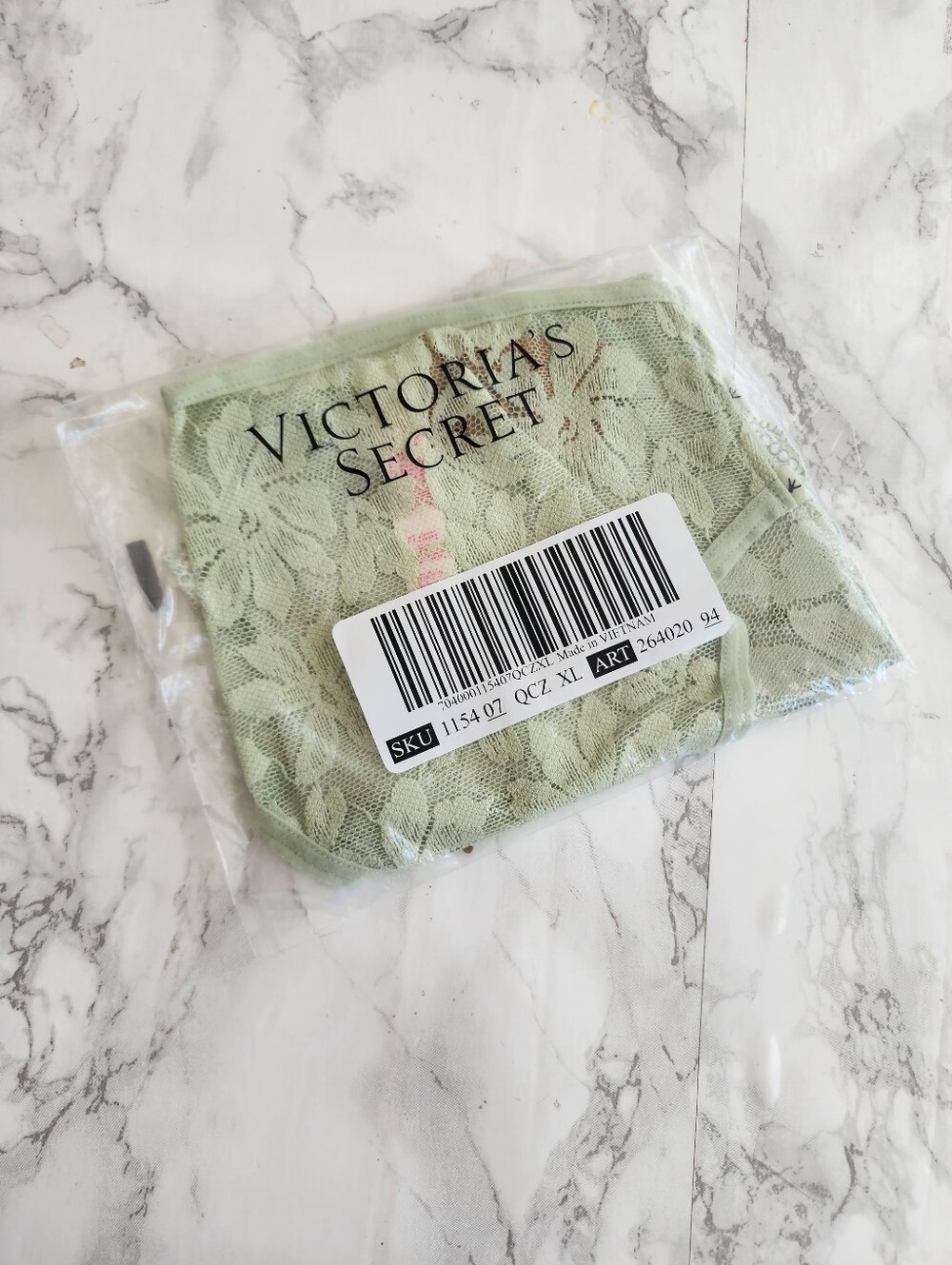 Victoria's Secret PINK Logo Strappy Cheekster Panties XL NWT - Picture 5 of 7